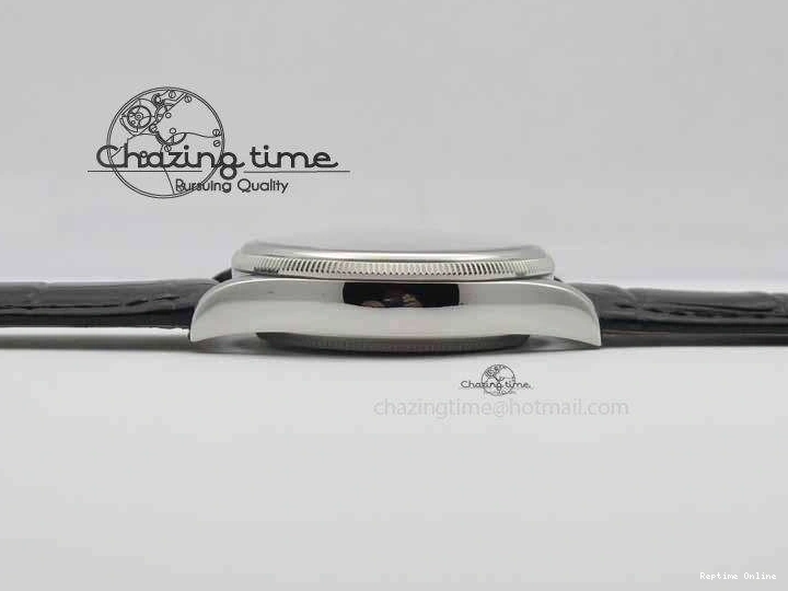 0217 Cellini Date VF Best Edition SS Black Dial Stick Markers On Black Leather Strap A Lightweight 3725